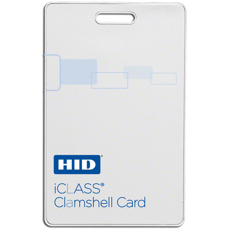 Card Clamshell, RFID HID ProxCard II (125 KHz)