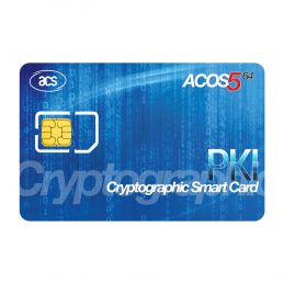 ACOS5 Card contact cryptographic