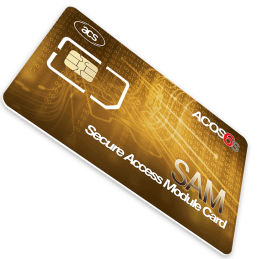 ACOS6-SAM Card contact cu modul de acces securizat